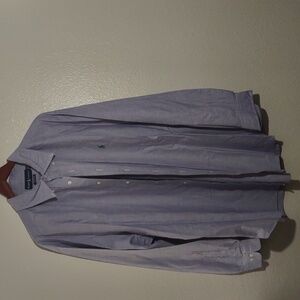 USED RALPH LAUREN CLASSIC FIT LONG SLEEVE BUTTON DOWN SHIRT 18 34/35